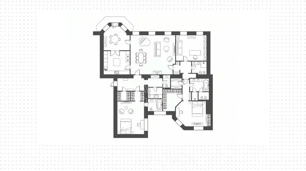 4-к кв. Москва Сретенский бул., 6/1С1 (231.0 м) - Фото 2