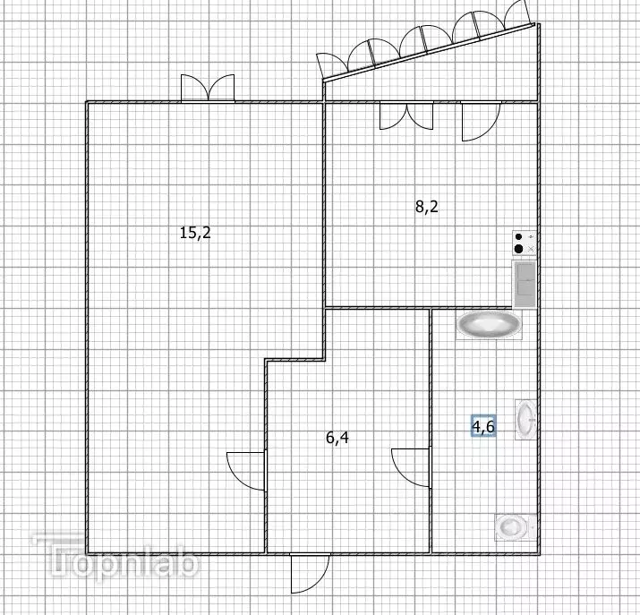 1-к кв. Башкортостан, Уфа ул. Генерала Кусимова, 15/1 (36.7 м) - Фото 2
