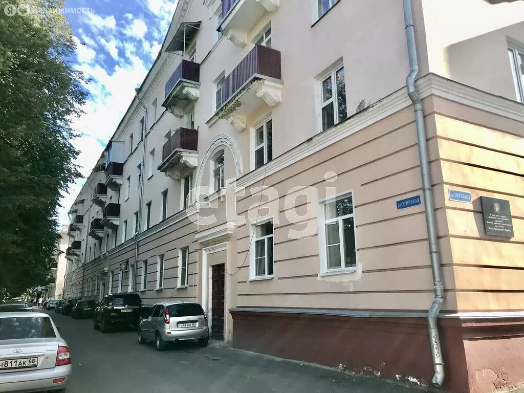 2-комнатная квартира: Тамбов, Советская улица, 38Г (60.2 м) - Фото 1