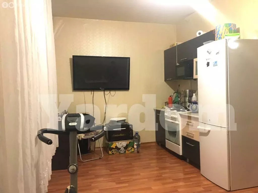 Квартира-студия: Красноярск, улица Борисова, 42 (24 м) - Фото 1