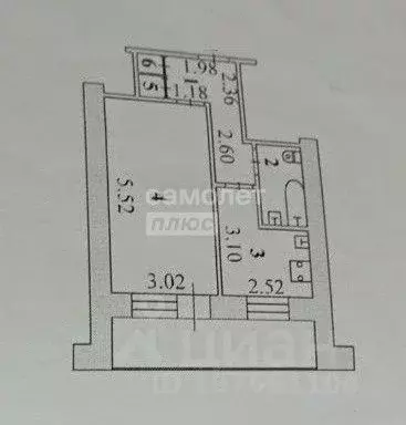 1-к кв. Липецкая область, Липецк Звездная ул., 3/4 (32.2 м) - Фото 2