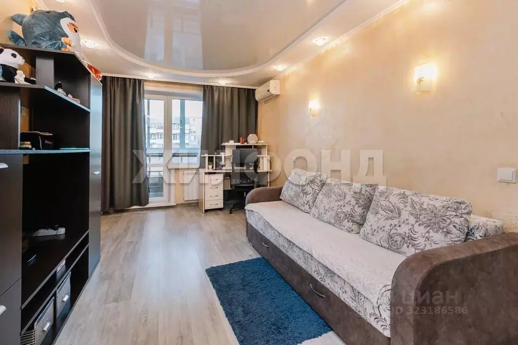 1-к кв. Новосибирская область, Новосибирск ул. Менделеева, 2 (31.2 м) - Фото 1