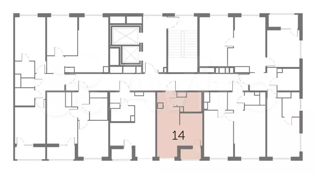 Квартира-студия, 25,4 м, 3/10 эт. - Фото 1