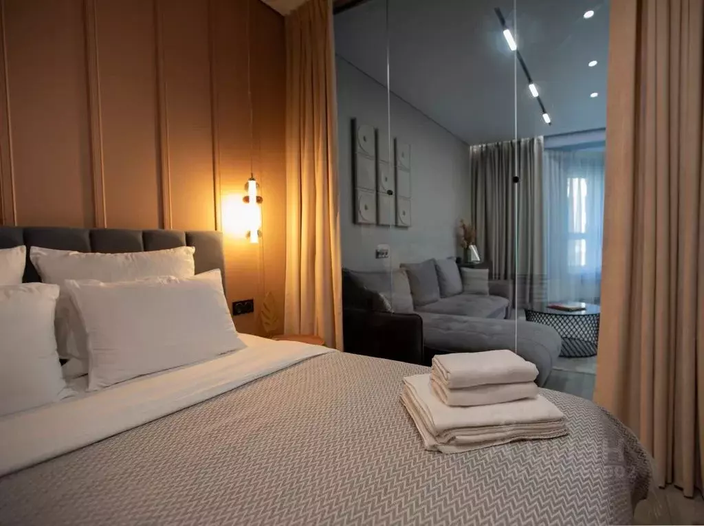 1-к кв. Калининградская область, Зеленоградск ул. Приморская, 4 (52.0 ... - Фото 1