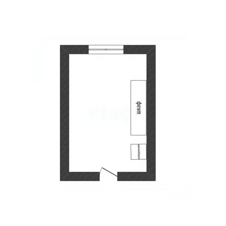 Комната Смоленская область, Смоленск ул. Ломоносова, 7 (18.0 м) - Фото 2
