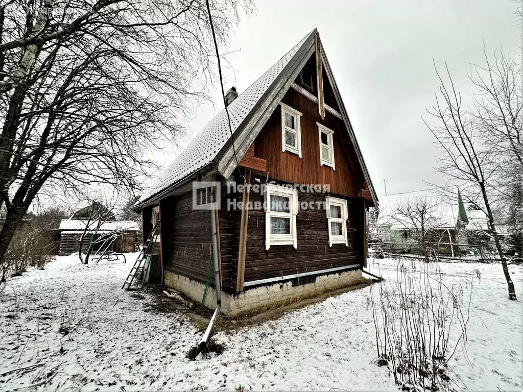 Дом в Выборгский район, Рощинское городское поселение, садоводческое ... - Фото 0