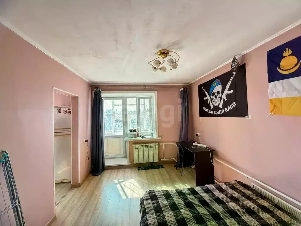 1-к кв. Бурятия, Улан-Удэ 102-й мкр, ул. Ринчино, 11 (29.2 м) - Фото 1