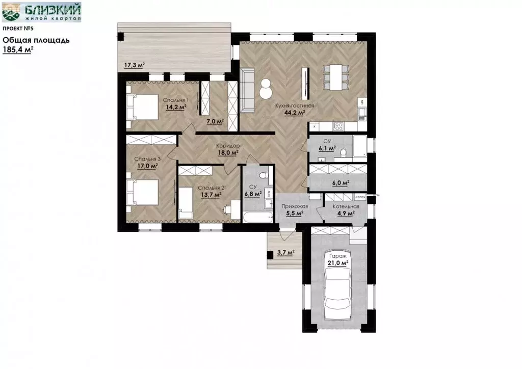 Дом в Оренбургский район, Красноуральский сельсовет, село имени 9 ... - Фото 2