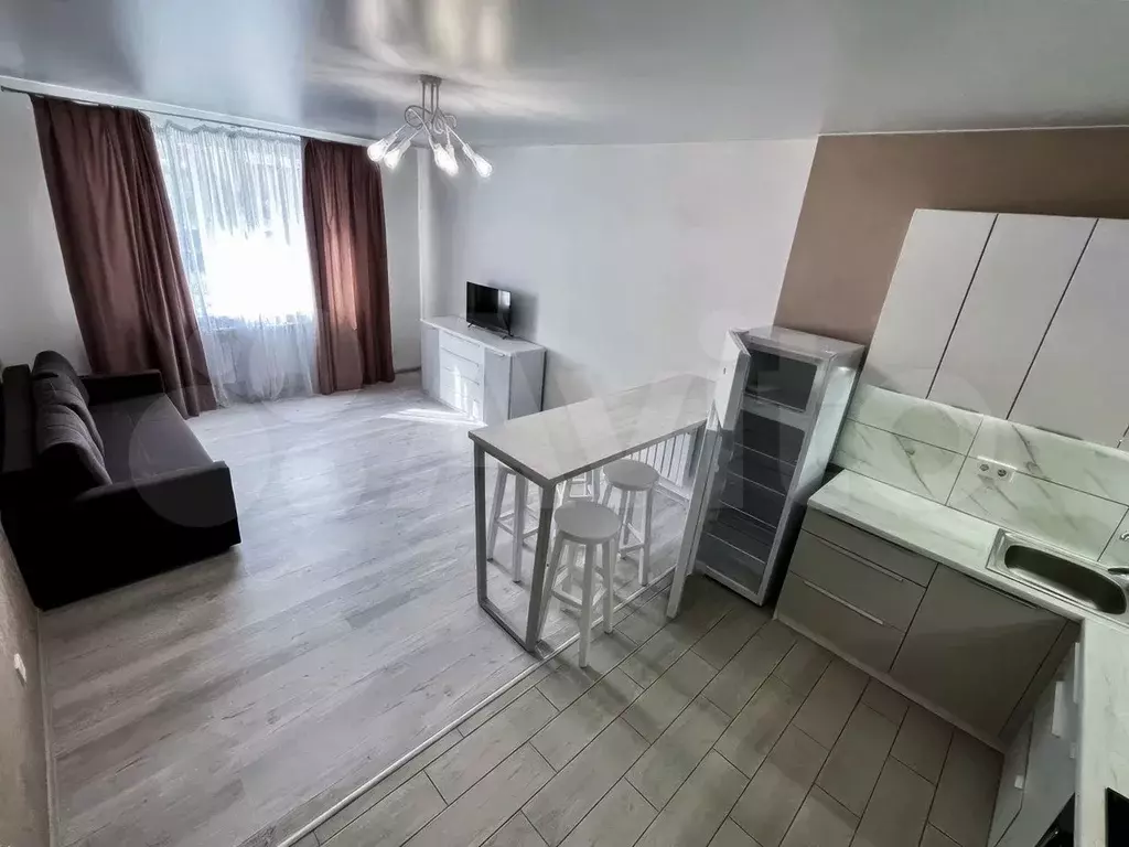 Квартира-студия, 27,4 м, 2/5 эт. - Фото 1