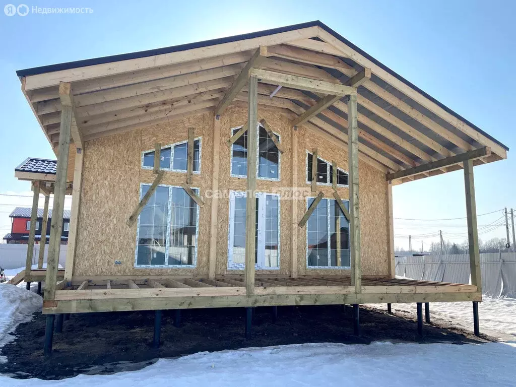 Дом в Павловский Посад, микрорайон Зелёный Берег, Вишнёвая улица, 48 ... - Фото 1