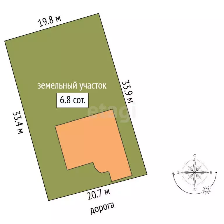 Дом в Ялуторовск, улица Губина (244 м) - Фото 1