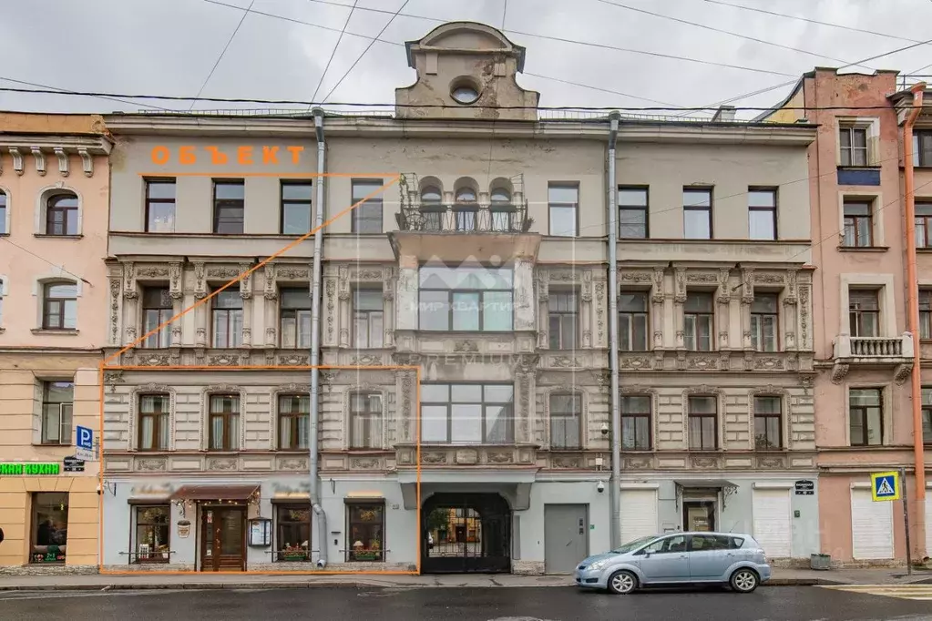 Помещение свободного назначения в Санкт-Петербург Казанская ул., 40 ... - Фото 1