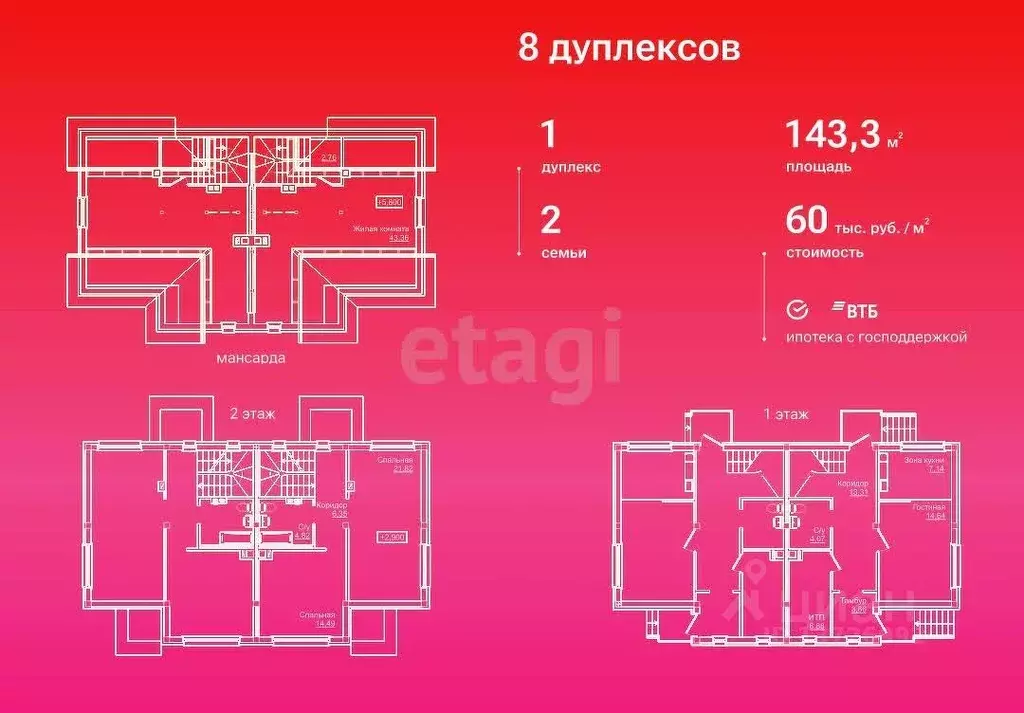 4-к кв. Саратовская область, Саратов ул. Романтиков, 31к1блок1 (143.3 ... - Фото 1