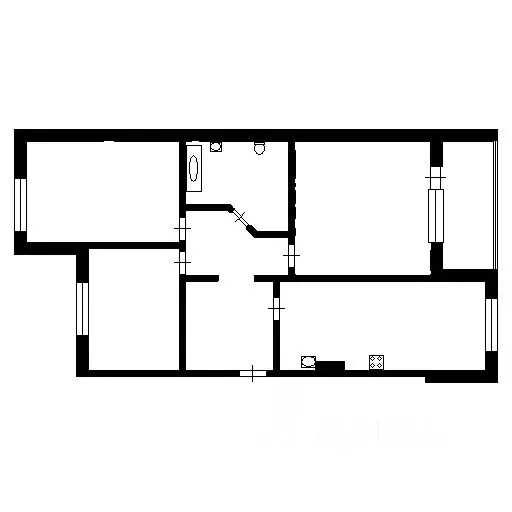 3-к кв. Чувашия, Чебоксары бул. Анатолия Миттова, 25 (87.0 м) - Фото 2
