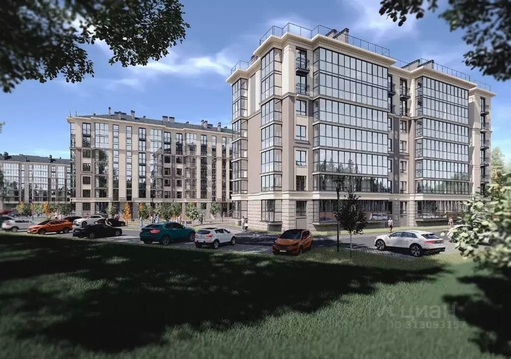 2-к кв. Калининградская область, Гурьевск  (60.31 м) - Фото 2