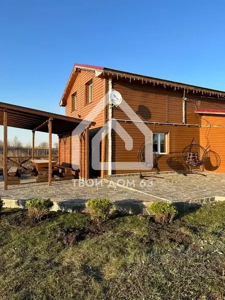 Дом в Самарская область, Волжский район, Черноречье с/пос, с. ... - Фото 2