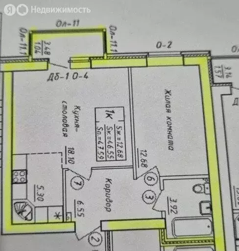 2-комнатная квартира: Киров, улица Слобода Лосево, 13 (46.9 м) - Фото 1