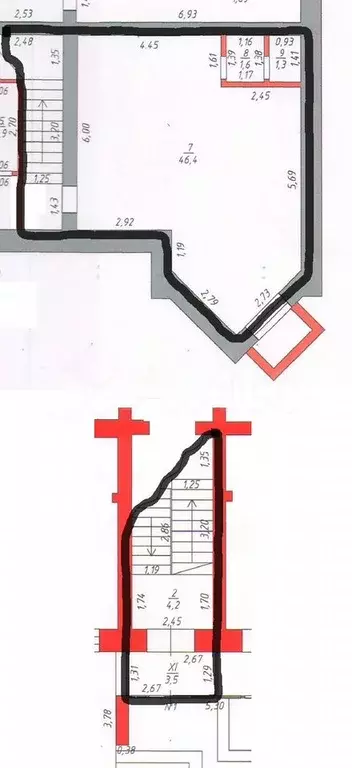 Магазин у Сбера на Чичерина, 69.7 м - Фото 0