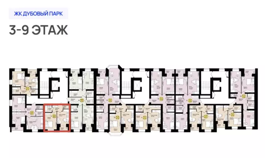 1-комнатная квартира: Йошкар-Ола, территория ГК Дубки, 193 (39.69 м) - Фото 2