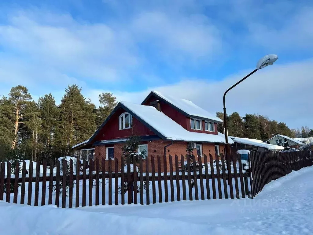 Дом в Карелия, Прионежский район, с. Деревянное, Местечко хут.  (80 м) - Фото 1
