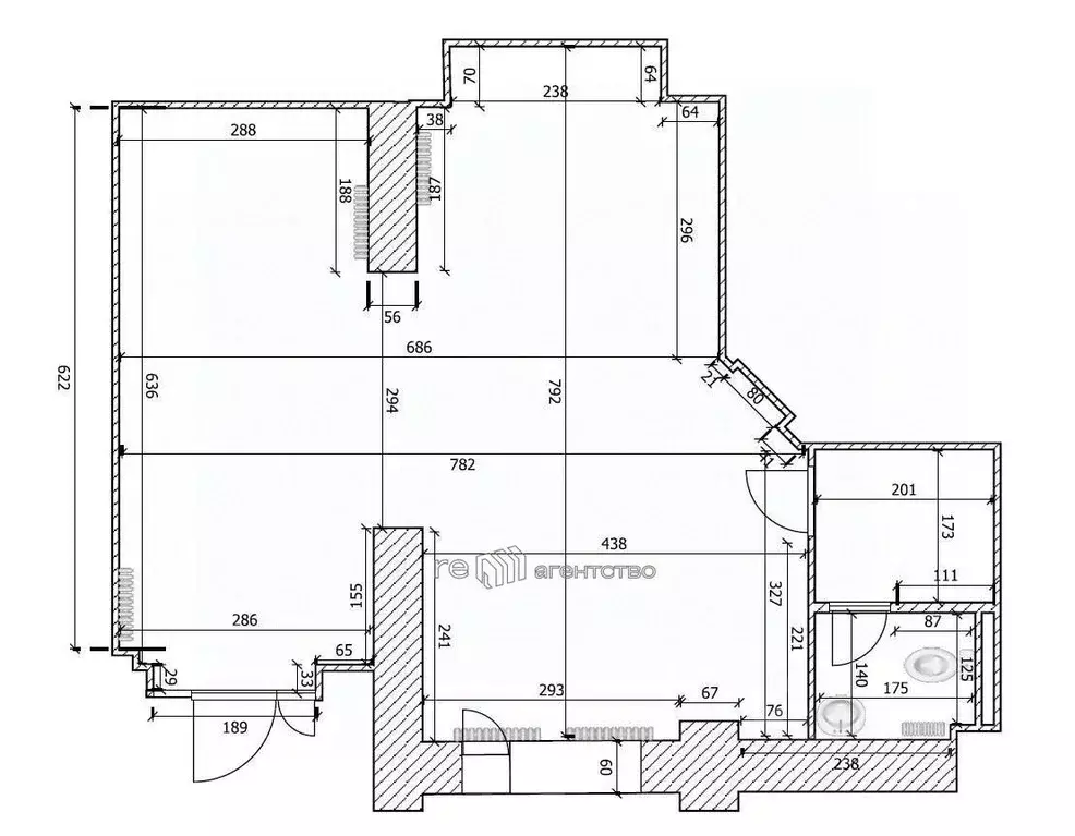 Помещение свободного назначения в Татарстан, Казань ул. Космонавтов, ... - Фото 2