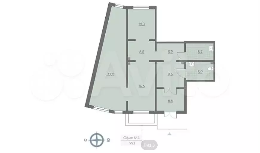 Продажа помещения свободного назначения 100 м2 - Фото 0