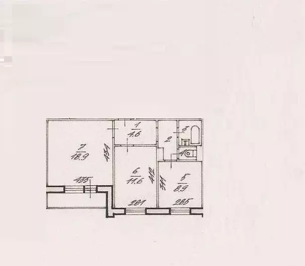 2-к кв. Новосибирская область, Новосибирск Волховская ул., 33 (51.9 м) - Фото 0