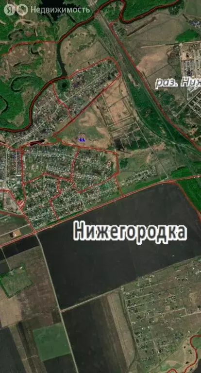 Участок в Уфимский район, Зубовский сельсовет, село Нижегородка (8 м) - Фото 1