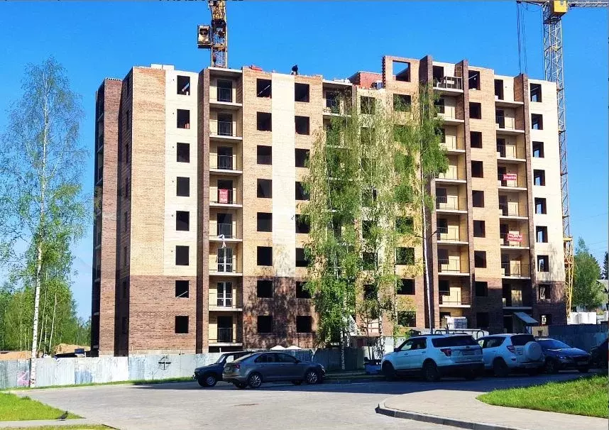 2-к. квартира, 64,4 м, 6/9 эт. - Фото 0