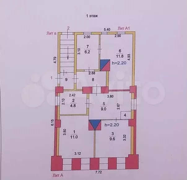 Дом 115,9 м на участке 13,9 сот. - Фото 0