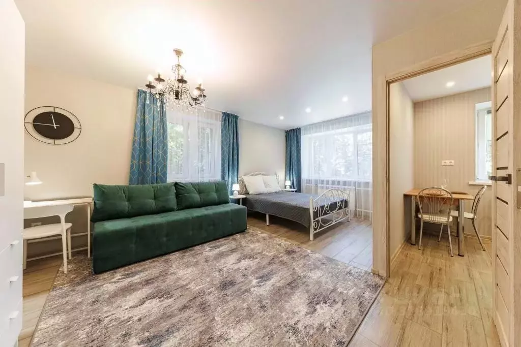 1-к кв. Тульская область, Тула Первомайская ул., 14А (30.0 м) - Фото 0