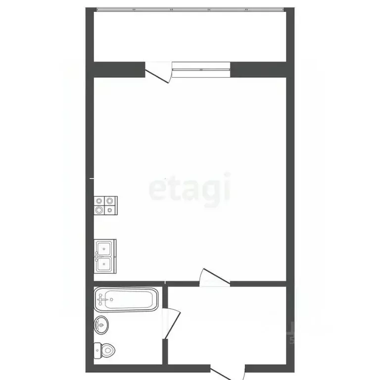 Студия Татарстан, Набережные Челны ул. Раскольникова, 5Г (26.0 м) - Фото 2