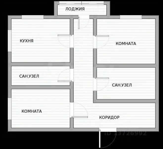 2-к кв. Саратовская область, Саратов Гвардейская ул., 23 (64.0 м) - Фото 1