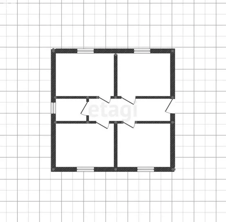 Дом в Вейделевка, улица Маршала Жукова (84.3 м) - Фото 1