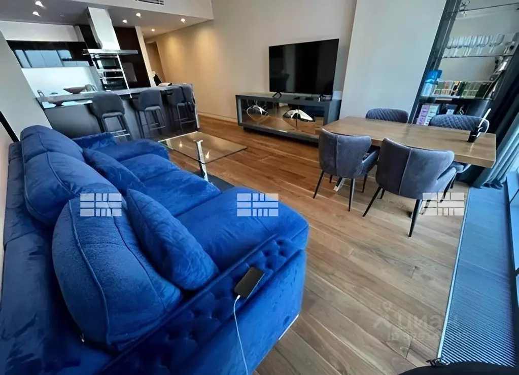 2-к кв. Москва 1-й Красногвардейский проезд, 21с2 (92.0 м) - Фото 2