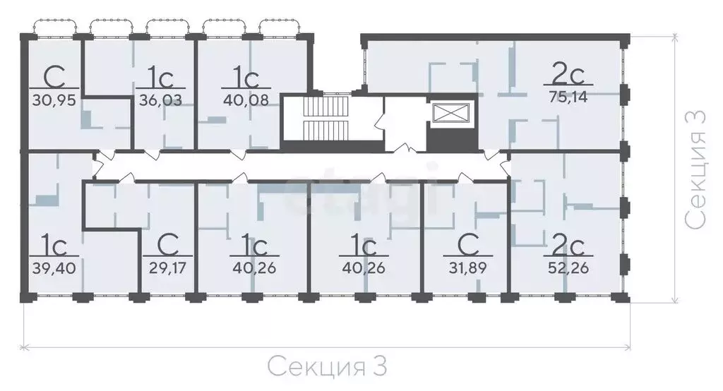 1-комнатная квартира: Тюмень, улица Вадима Бованенко, 11 (36.03 м) - Фото 0