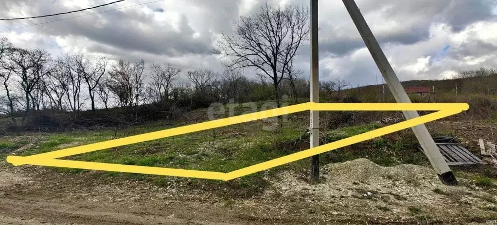 Участок в Краснодарский край, Новороссийск городской округ, Убых хут.  ... - Фото 0