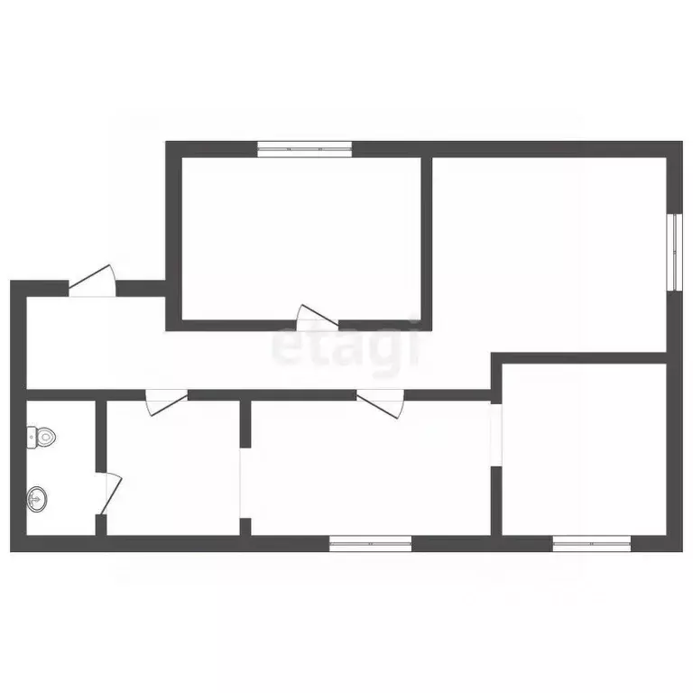 Дом в Тамбовская область, Кирсанов ул. Урицкого, 59 (60 м) - Фото 1