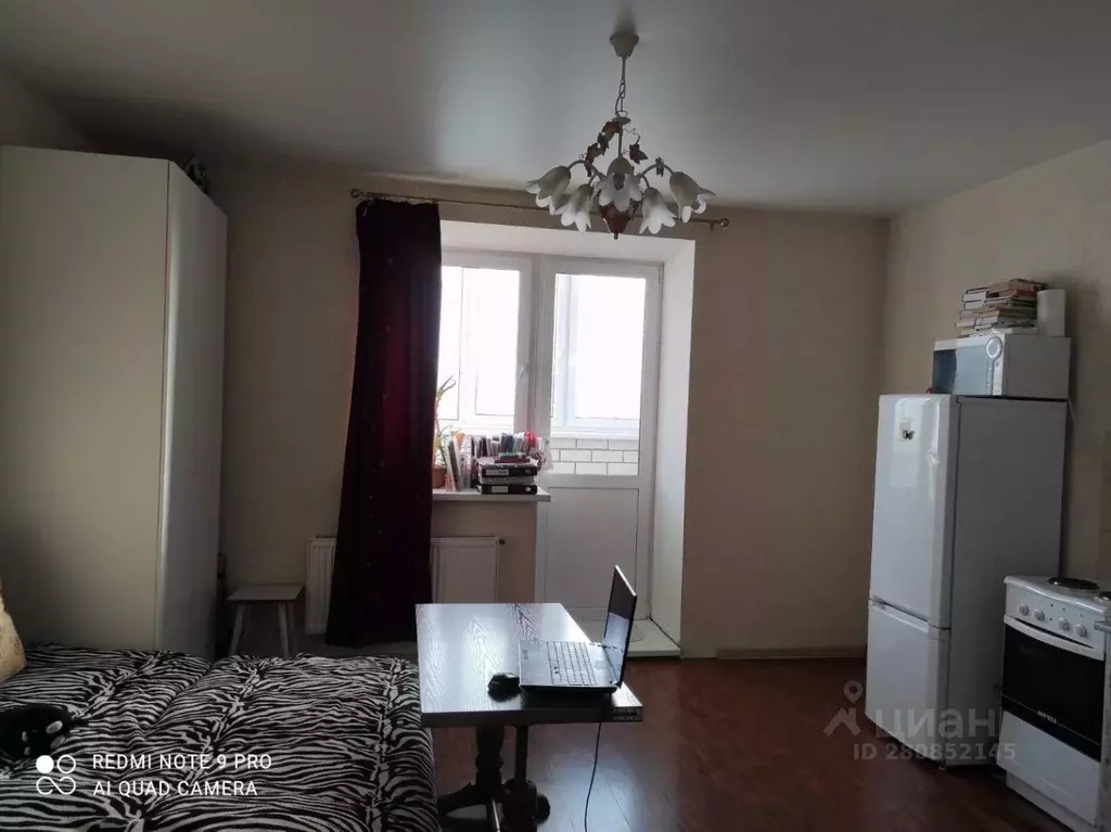 Студия Тюменская область, Тюмень Войновка мкр, ул. Энергостроителей, ... - Фото 1