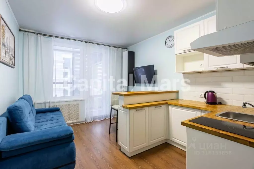 1-к кв. Санкт-Петербург бул. Александра Грина, 3 (26.0 м) - Фото 0