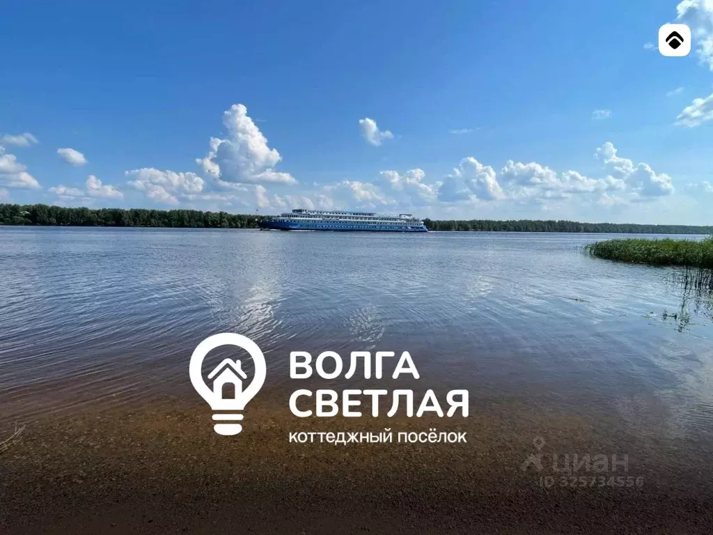 Участок в Ярославская область, Угличский муниципальный округ, Волга ... - Фото 1