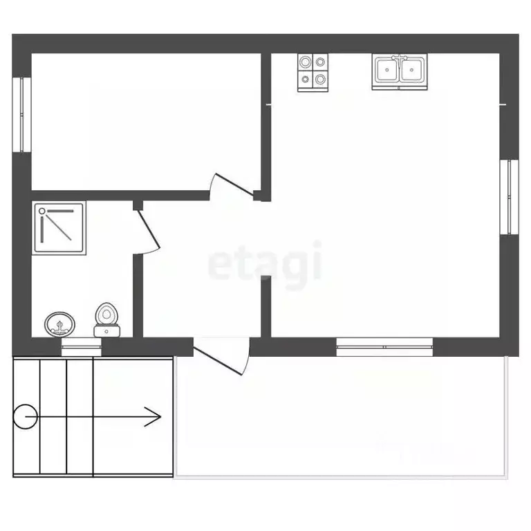 Дом в Калужская область, Калуга ул. Речная, 55 (45 м) - Фото 2