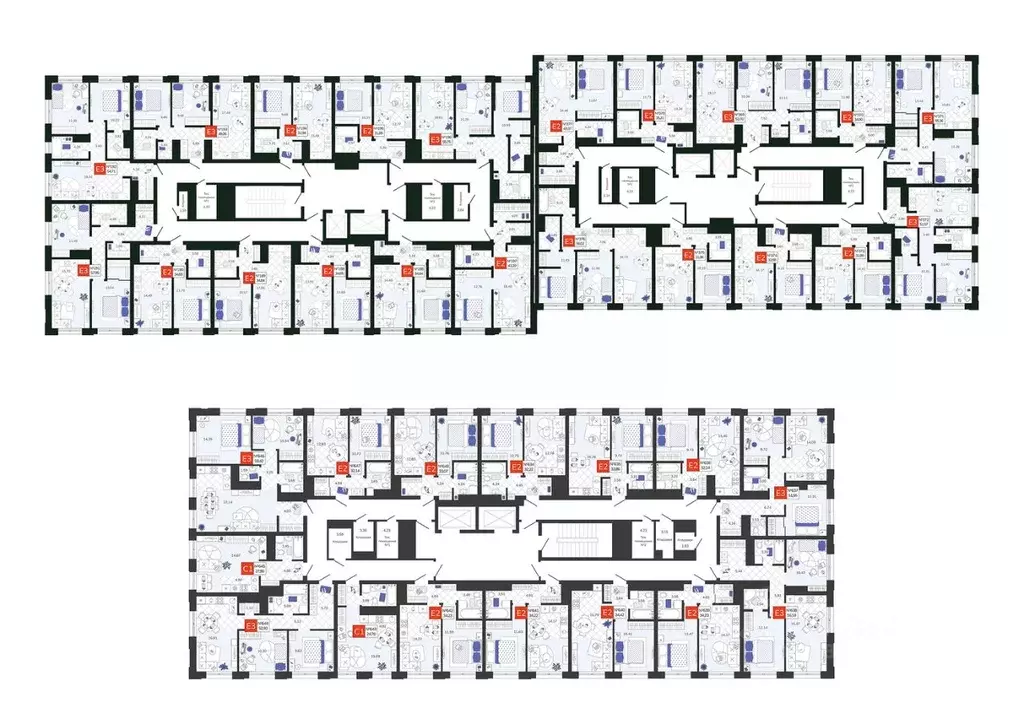1-к кв. Тульская область, Тула Мясново мкр, Желания жилой комплекс ... - Фото 2