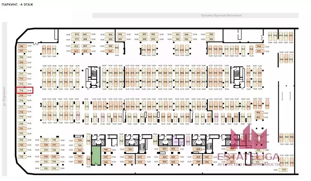 Гараж в Москва бул. Братьев Весниных, 1 (15 м) - Фото 1