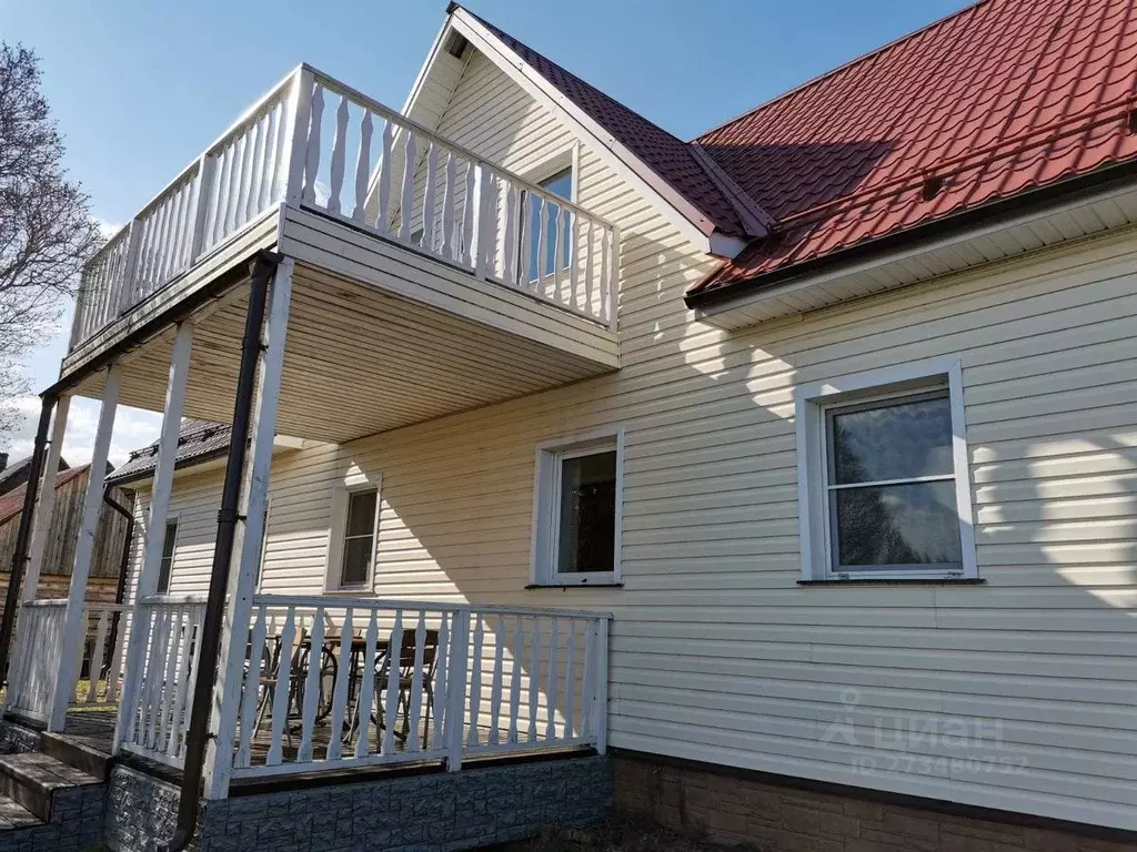 Дом в Ленинградская область, Приозерский район, Громовское с/пос, пос. ... - Фото 1