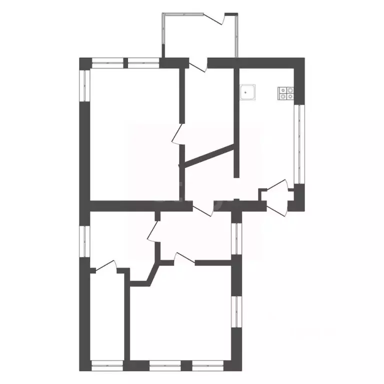 Дом в Тульская область, Тула ул. Томпа, 5 (42 м) - Фото 2
