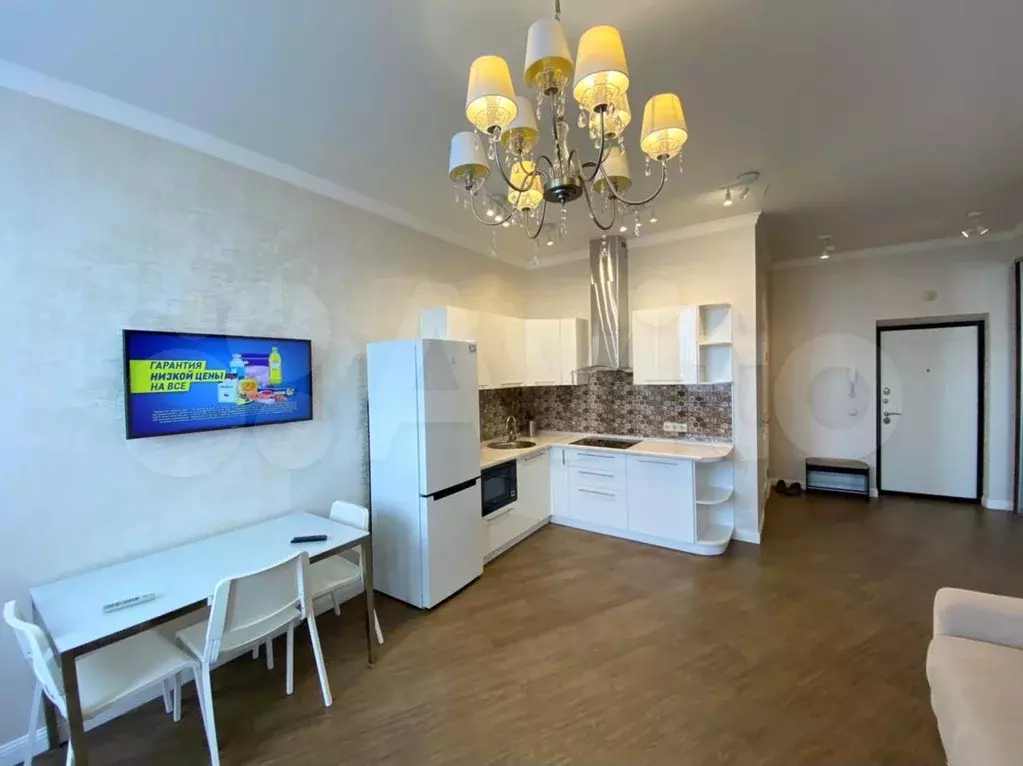 1-к. квартира, 50 м, 15/22 эт. - Фото 1