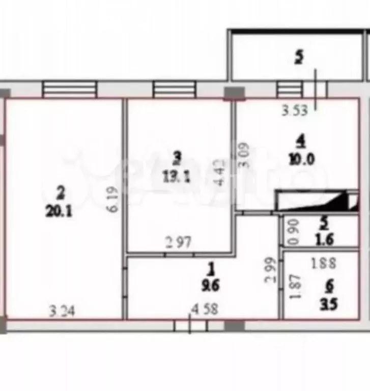 2-к кв. Липецкая область, Липецк Елецкое ш., 5 (62.0 м) - Фото 2