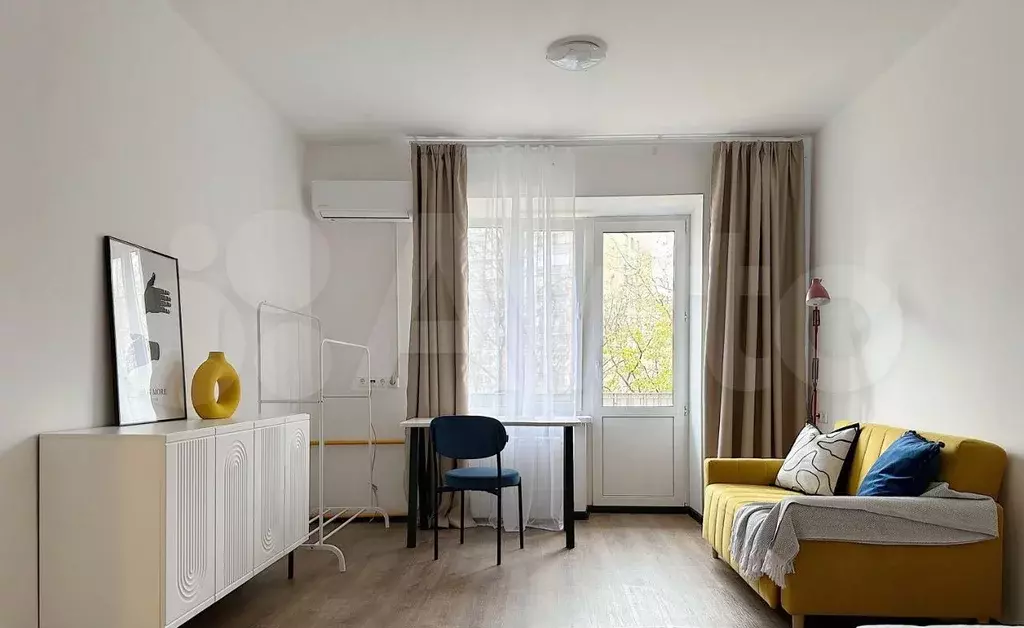 1-к. квартира, 39 м, 6/9 эт. - Фото 1