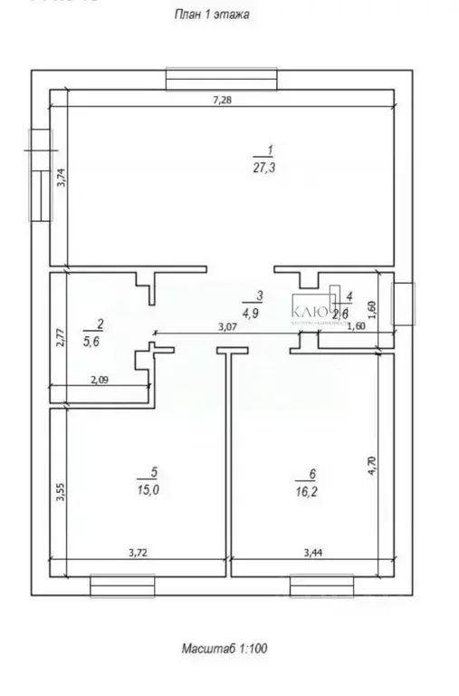 Дом в Челябинская область, Магнитогорск ул. Мирная (74 м) - Фото 2